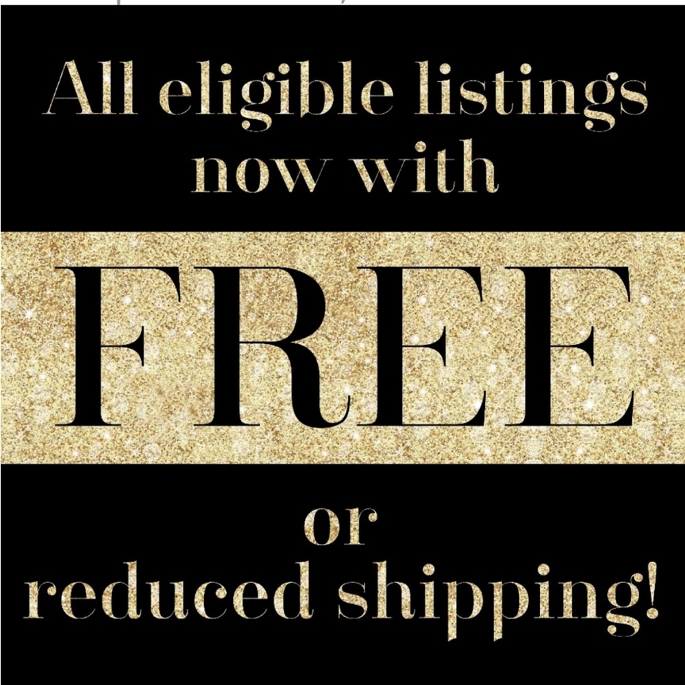 Gold and Black Promotional Sign